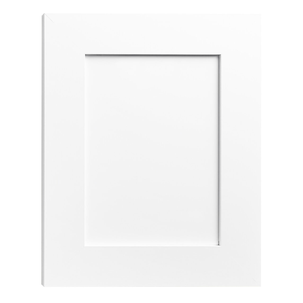 45 White Framed Panel