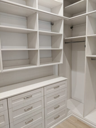 Walk-In Closet White - View 6, Opens Model Box