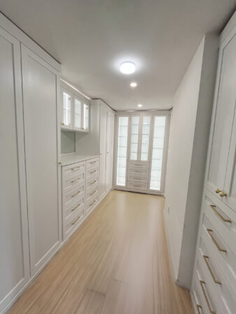 White color Walk-In Closet - View 20, Opens Model Box