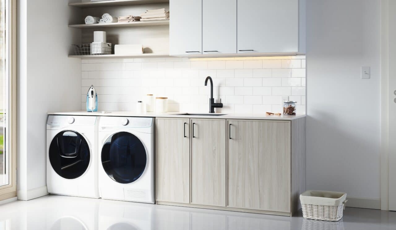 Laundry Room with Sink and Countertop