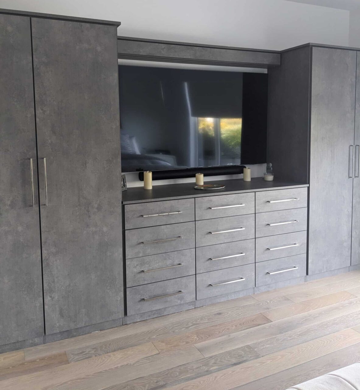 Custom Wall Unit with TV