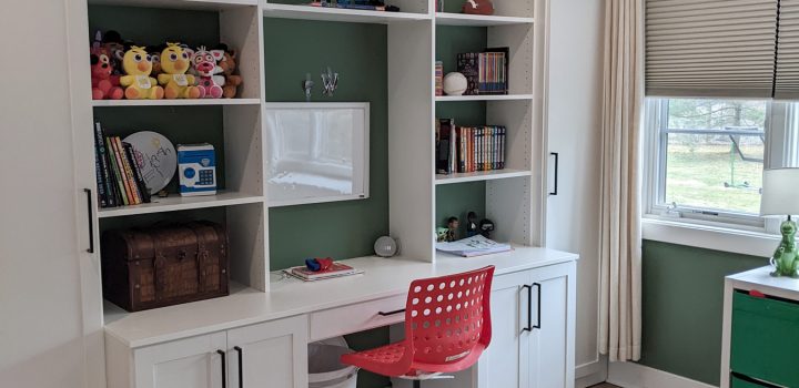 Home Office White Cabinet